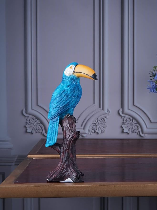 Premium Bird Figurine Bird Decor Decorative Birds - Outdoor and Indoor Bird Statues and Figurines
