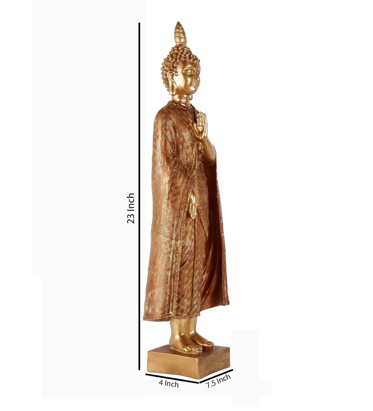 Golden Serenity The Great Buddha Showpiece