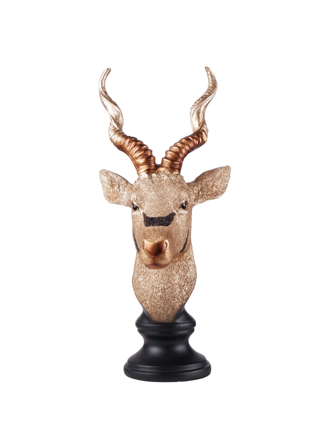 The white ink décor premium deer figurine