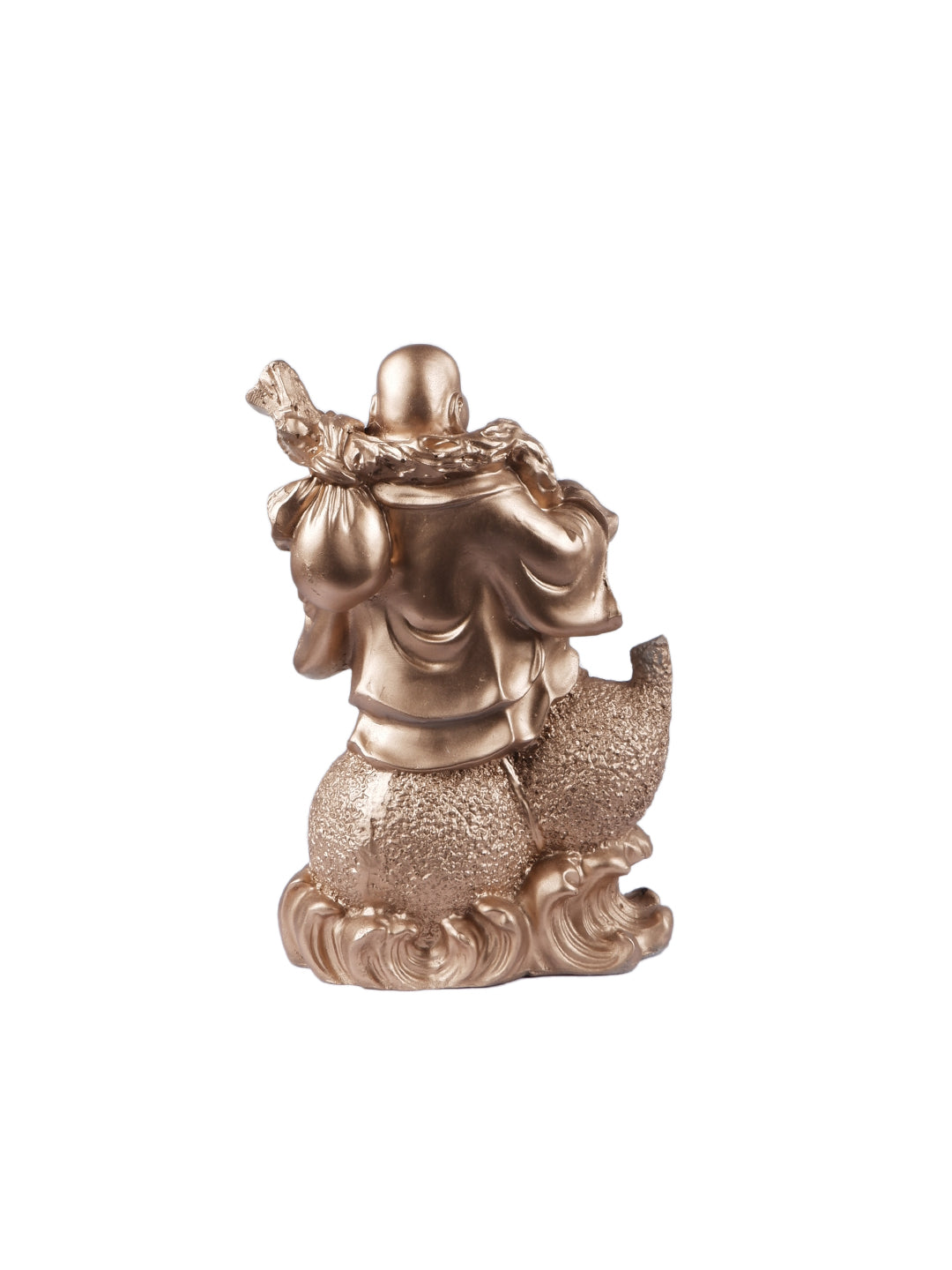 The white ink décor Premium Laughing Buddha Figurine