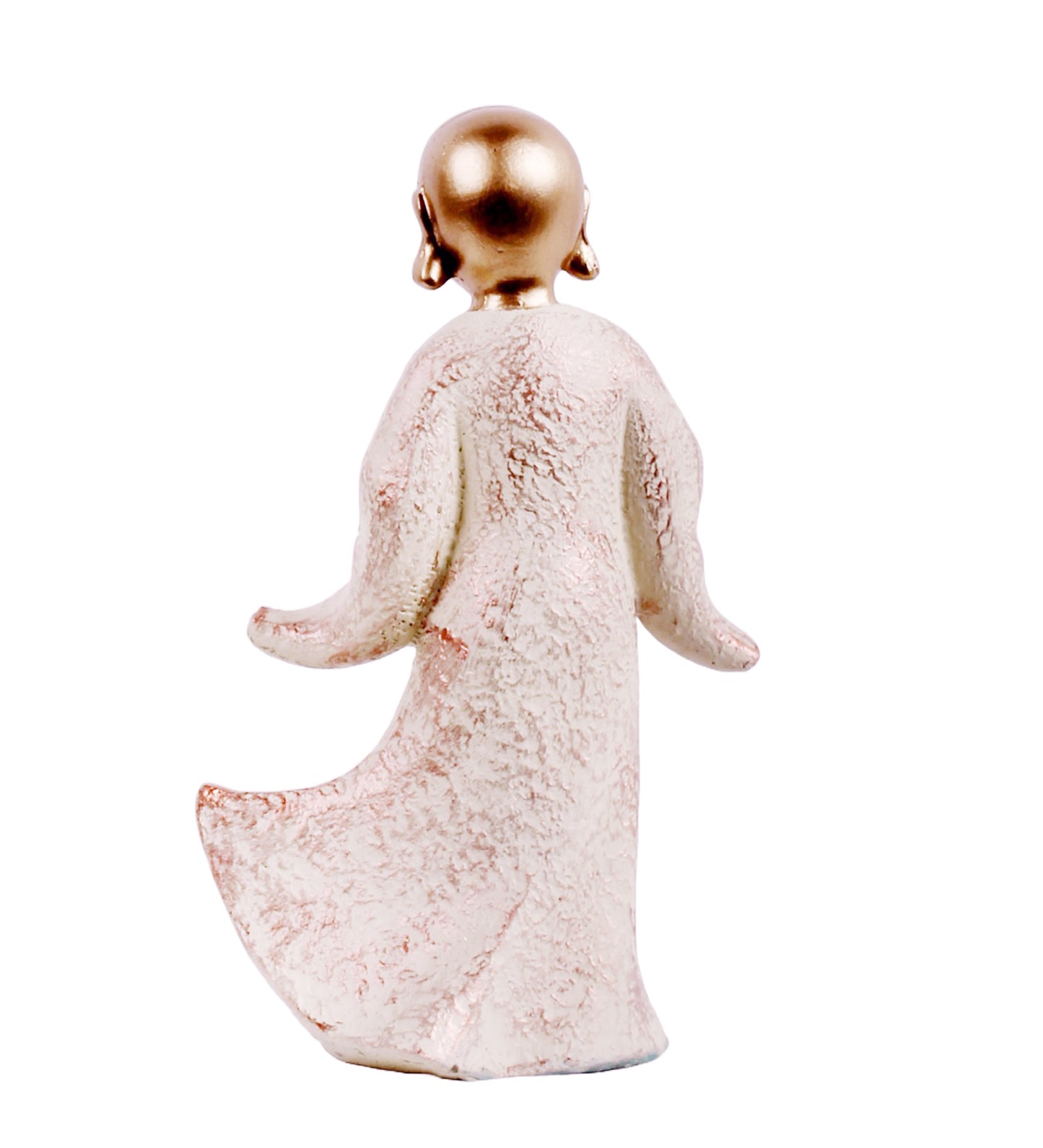 Tranquil Brown monk Statue for Inner Peace and Mindfulness