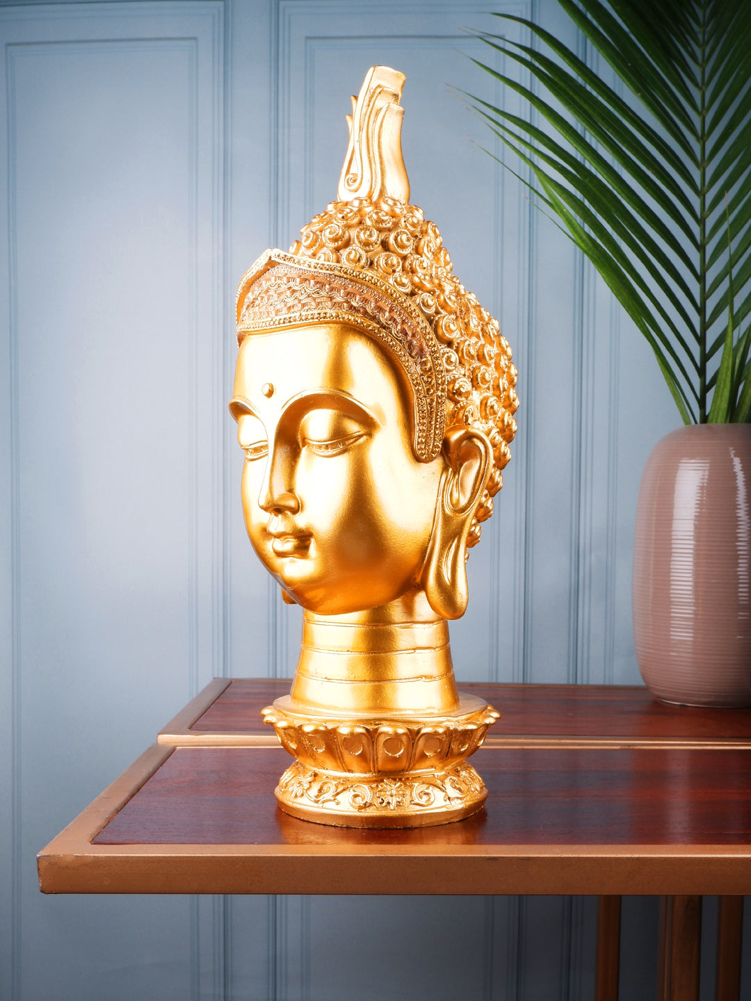 Premium Gold thai buddha head