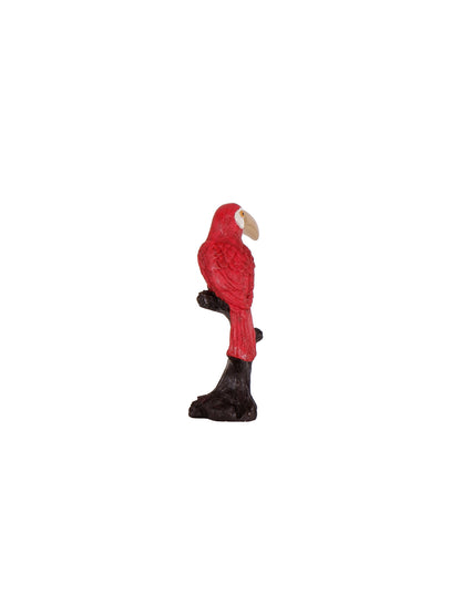 The white ink décor premium Bird Figurine