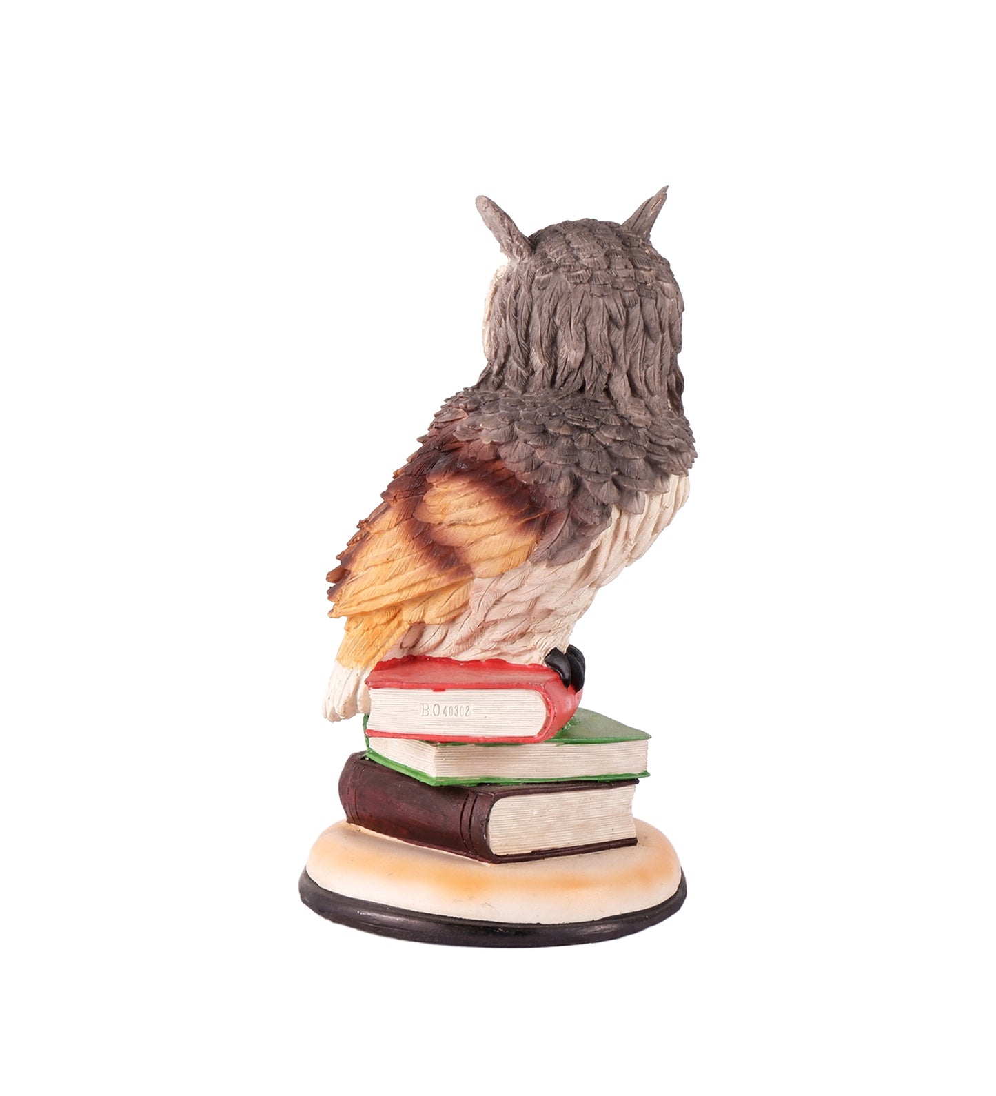 The white ink décor premium Owl figurine
