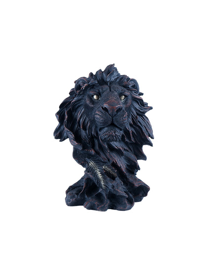 Premium Lion Face Figurine