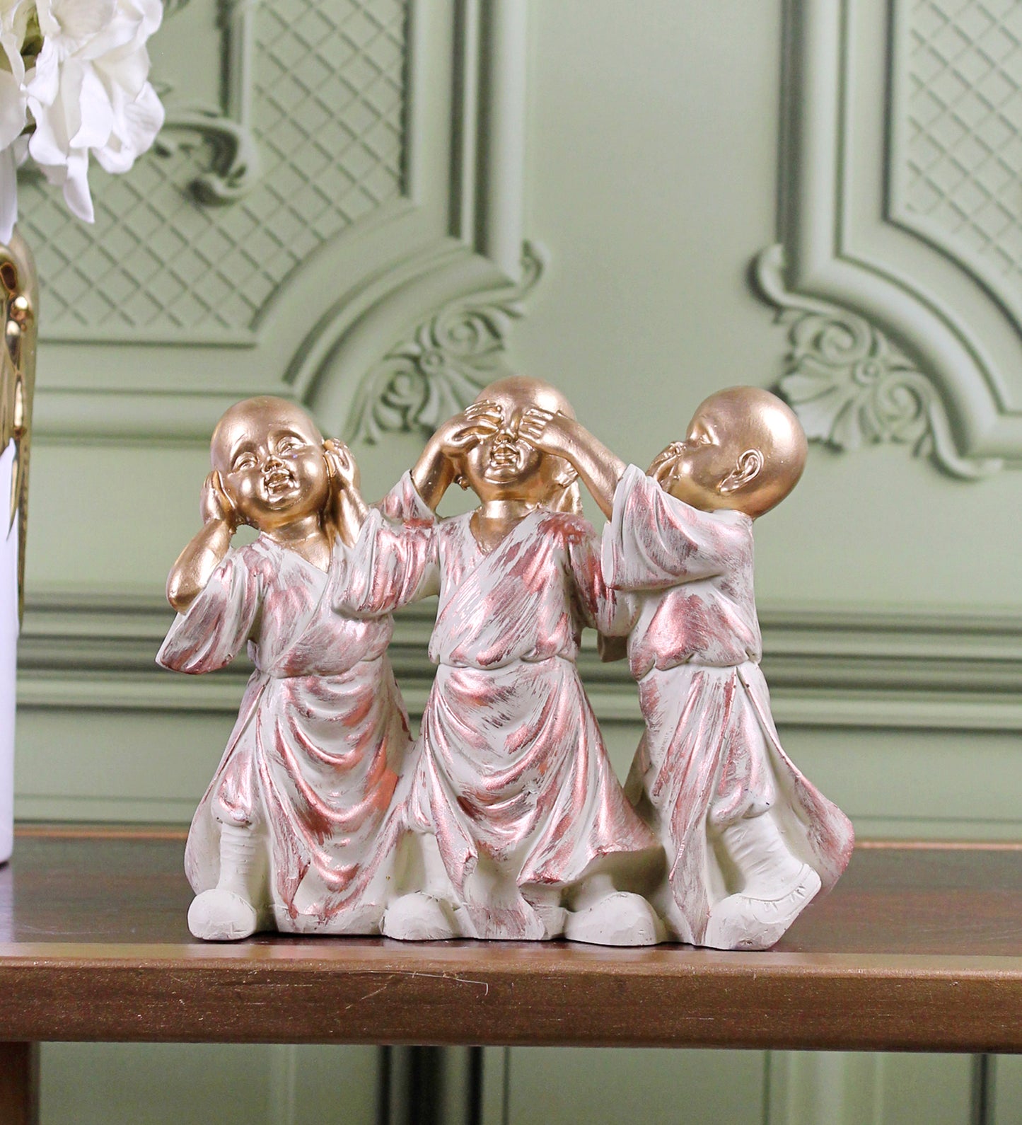 Tranquil Brown Statue for Inner Peace and Mindfulness