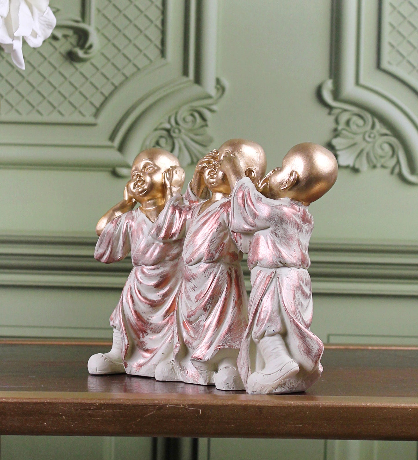 Tranquil Brown Statue for Inner Peace and Mindfulness