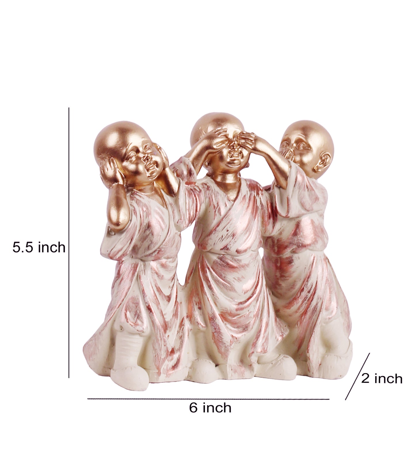 Tranquil Brown Statue for Inner Peace and Mindfulness